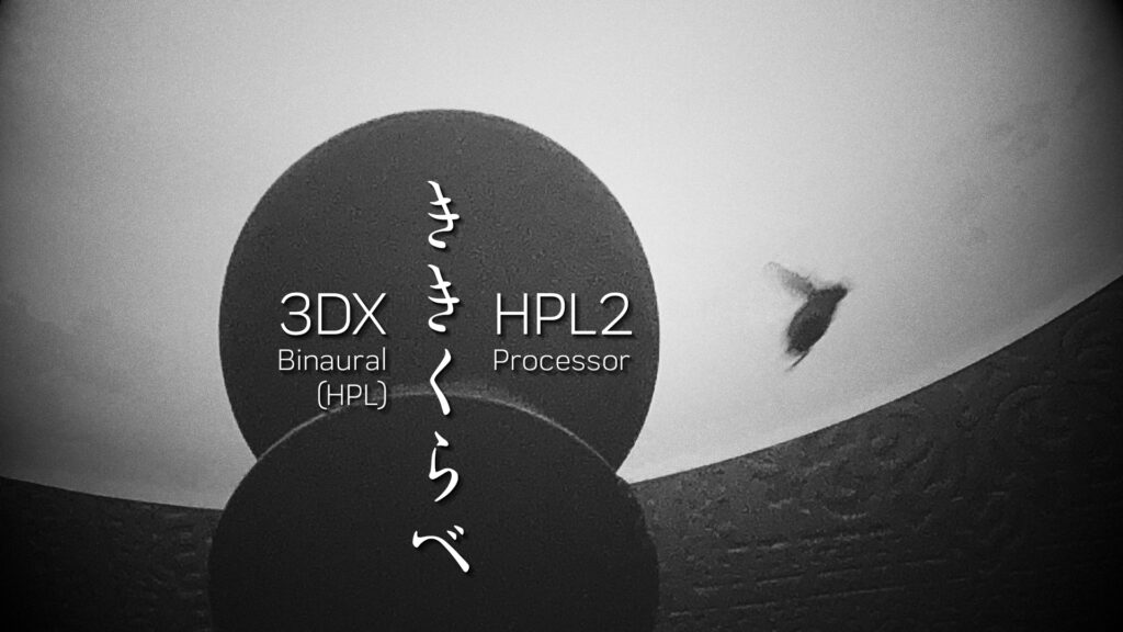こがねむしの飛ぶ音 - 3DXとHPL2 Processorのききくらべ動画